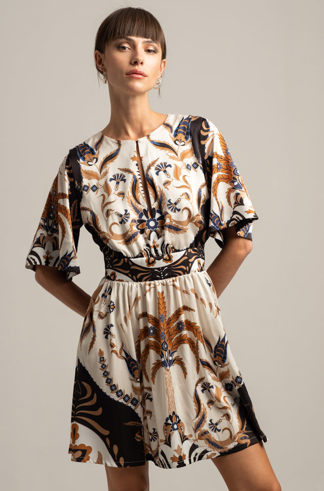 ANATOLIA SILKY MINI DRESS