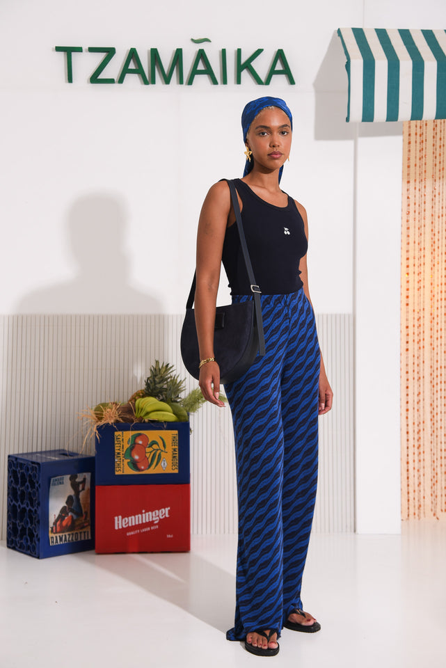 SALTFISH TANK TOP BLUE