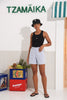 SALTFISH TANK TOP BLACK