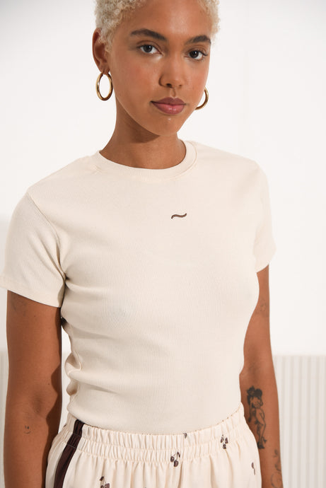 SALTFISH TEE BEIGE