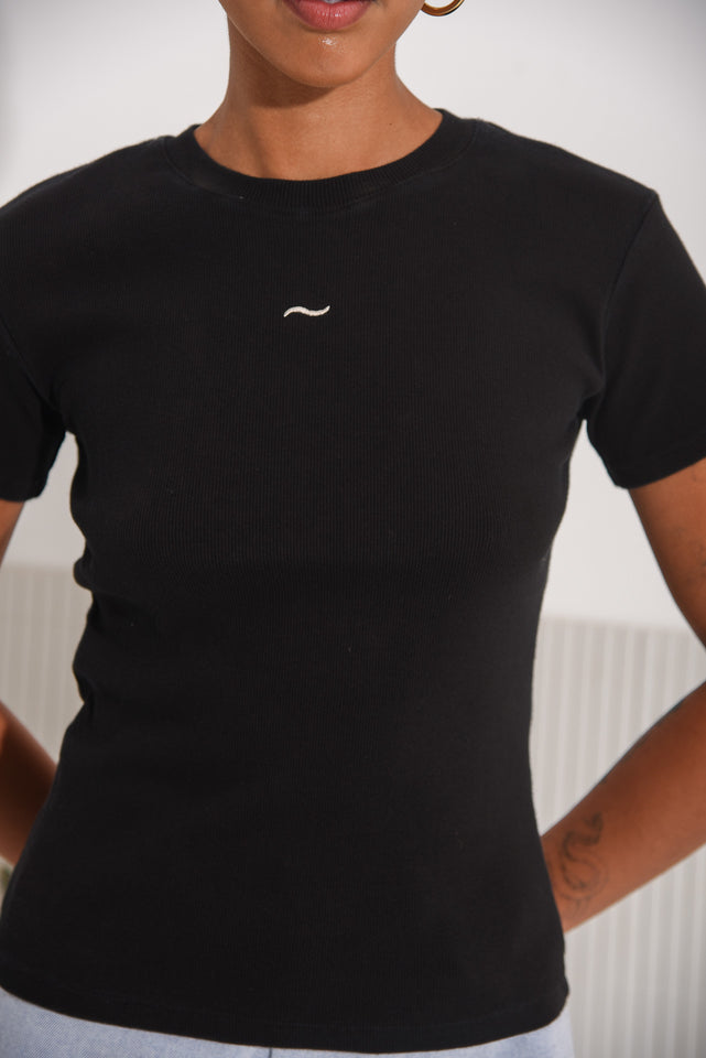 SALTFISH TEE BLACK