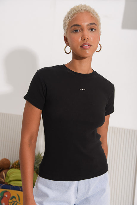 SALTFISH TEE BLACK