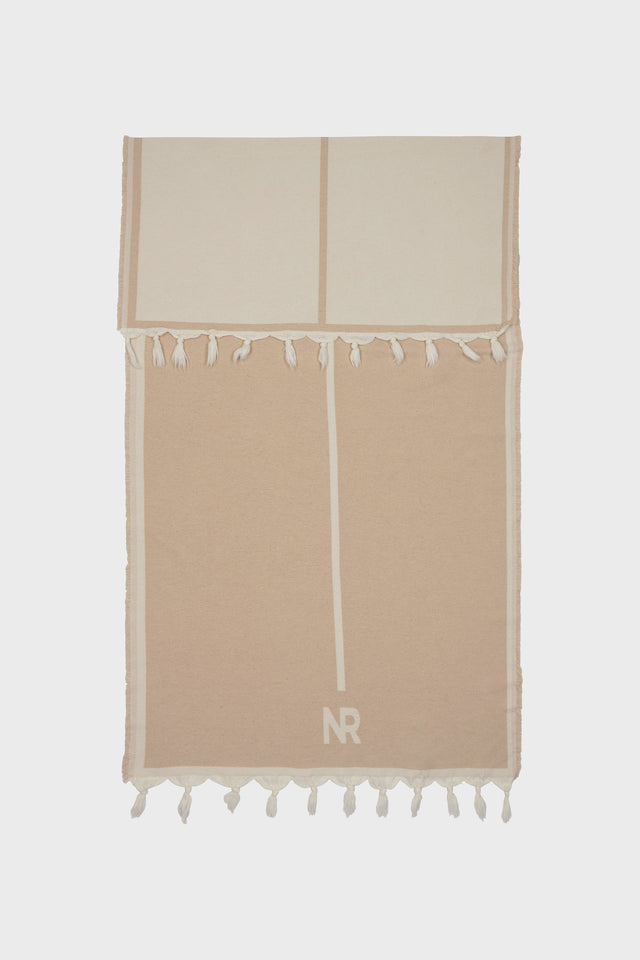NR BEACH TOWEL BEIGE