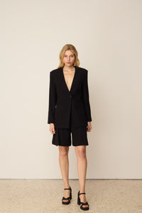 JACKET WITH BUTTON BLACK
