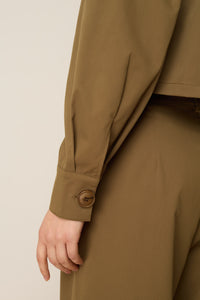 OVERSHIRT WITH POCKETS KHAKI