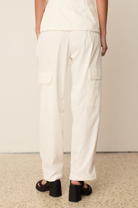 CARGO PANTS WHITE