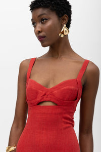 KORA RED DRESS