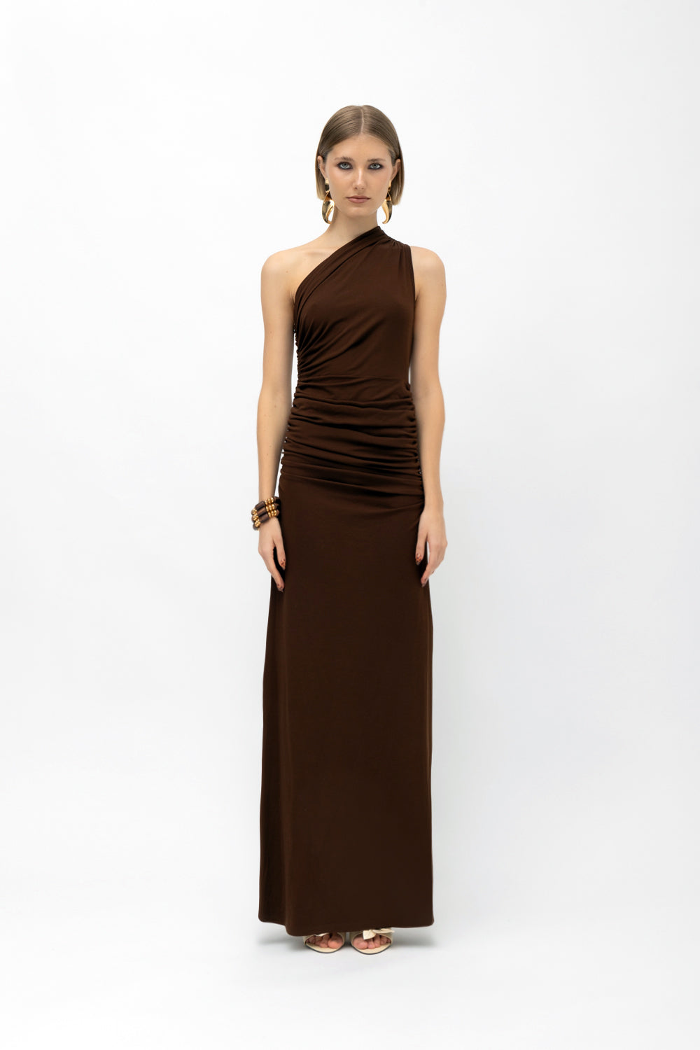 KHIARA BROWN DRESS