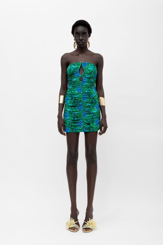 MAISHA GREEN DRESS