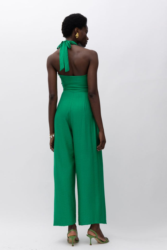 EMELY GREEN JUMPSUIT