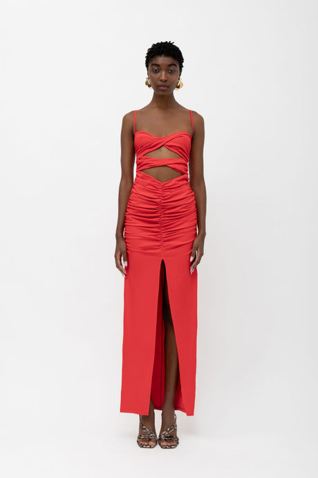 RAISHA RED DRESS