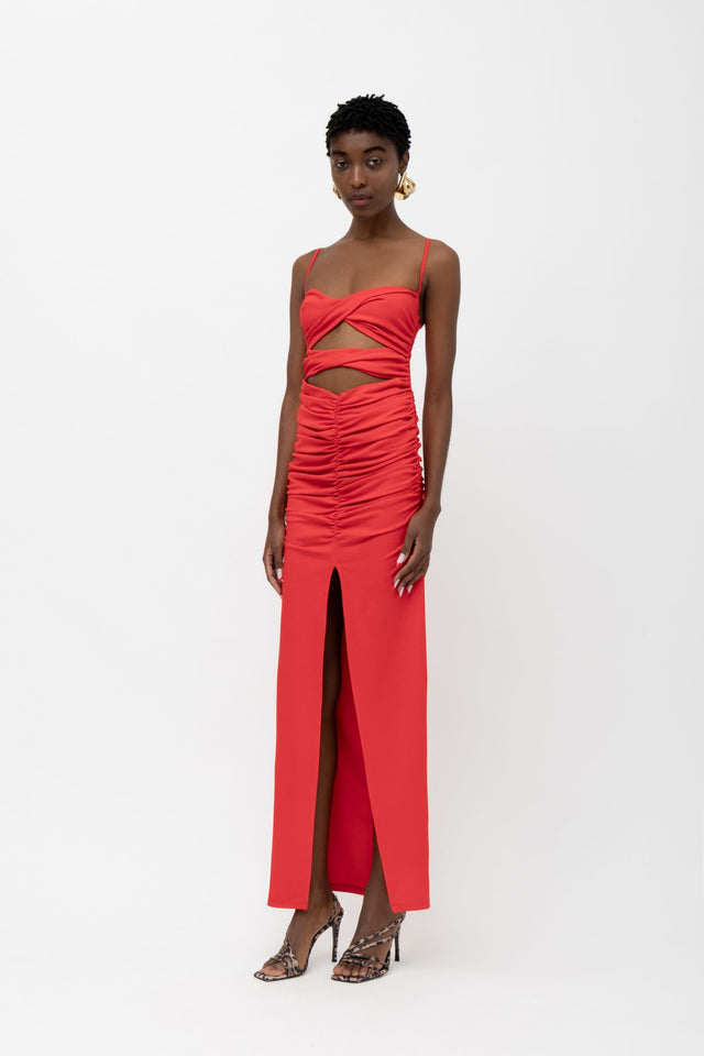 RAISHA RED DRESS