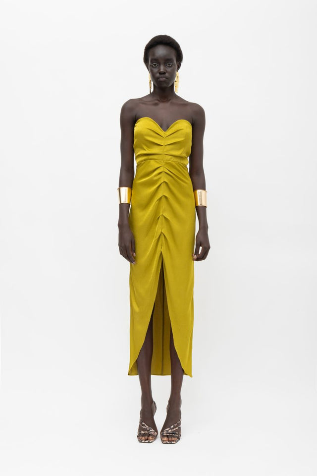 SAVANNA LIME DRESS