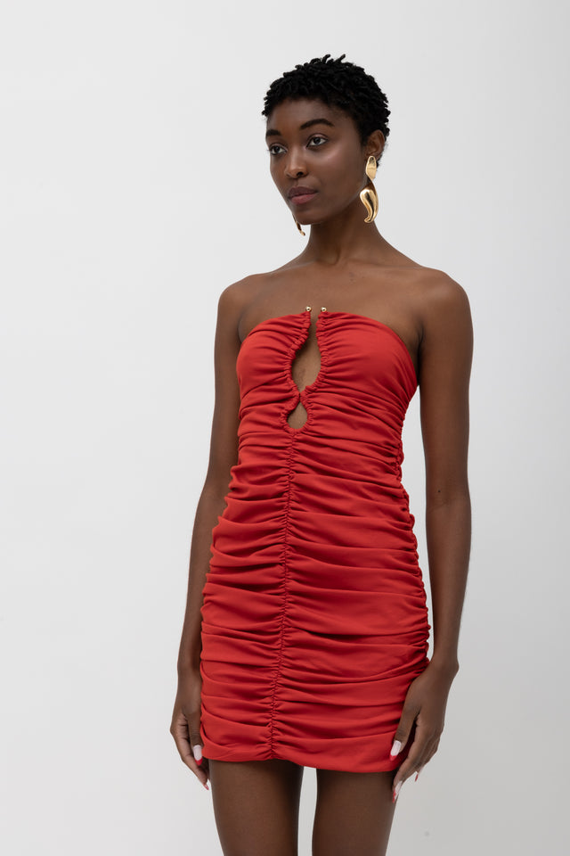 MAISHA RED DRESS