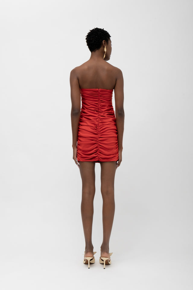 MAISHA RED DRESS