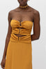 JACINTA MUSTARD DRESS