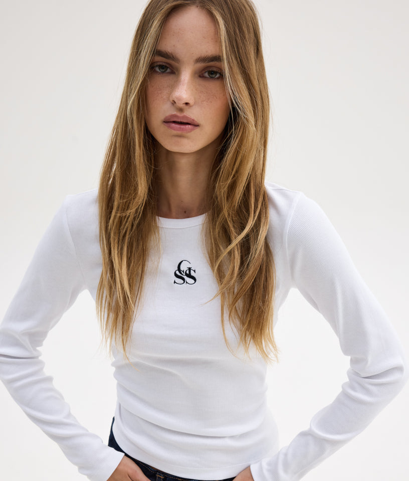 STEVIE SSG TOP WHITE