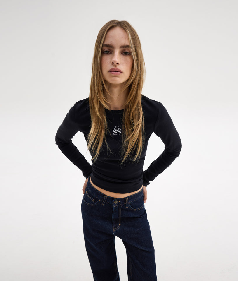 STEVIE SSG TOP BLACK