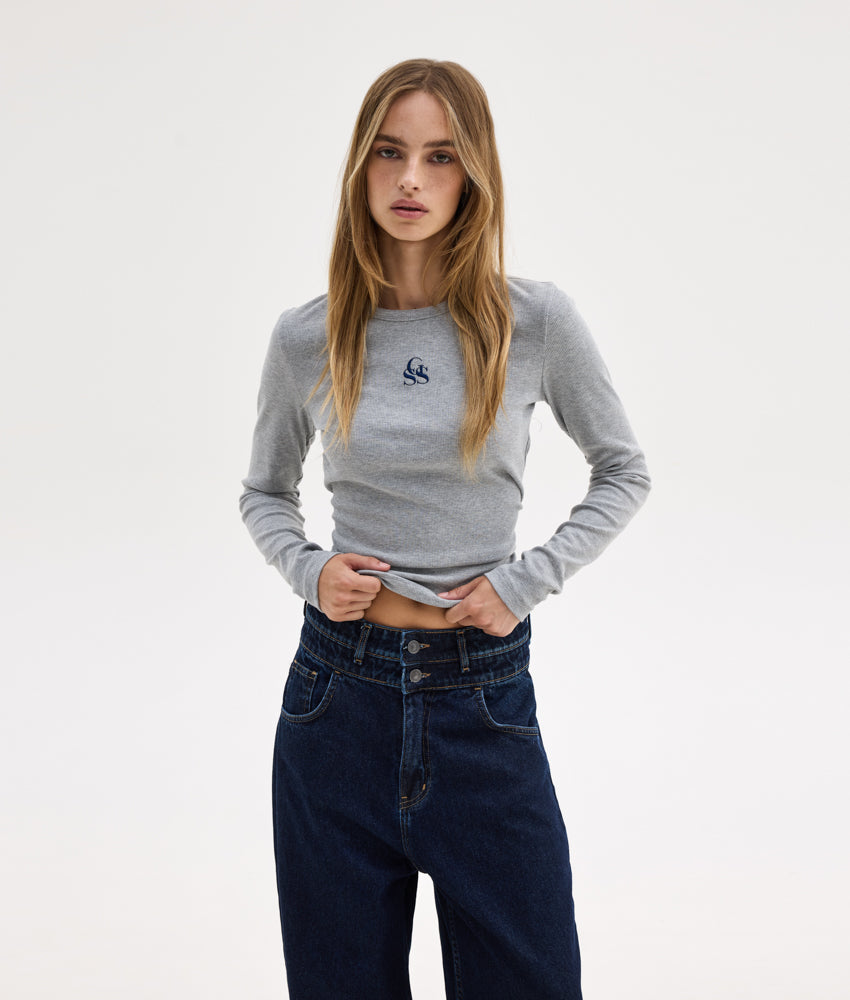 STEVIE SSG TOP GREY