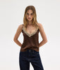 CINDY TOP BROWN