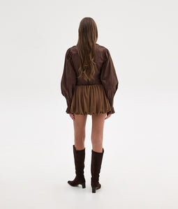 CHRISTINA SHIRT BROWN