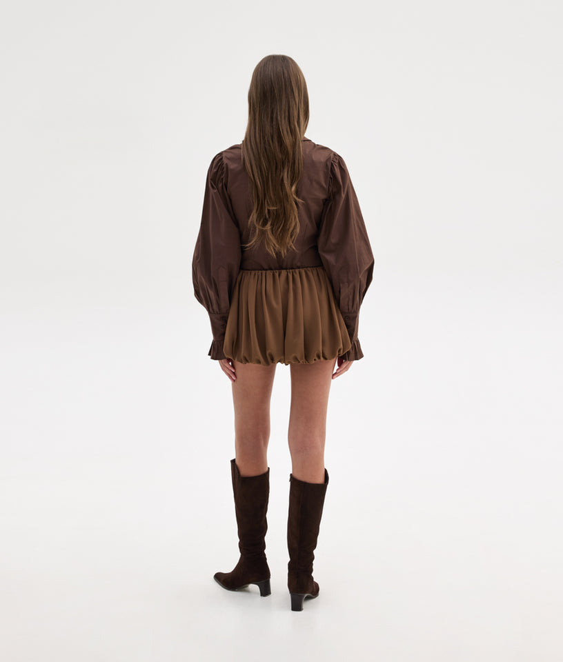 CHRISTINA SHIRT BROWN