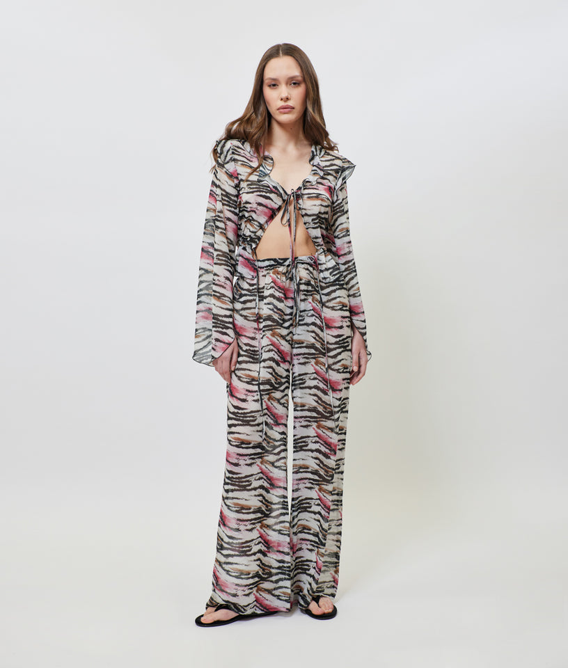VALENTINA TOP ZEBRA