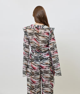 VALENTINA TOP ZEBRA