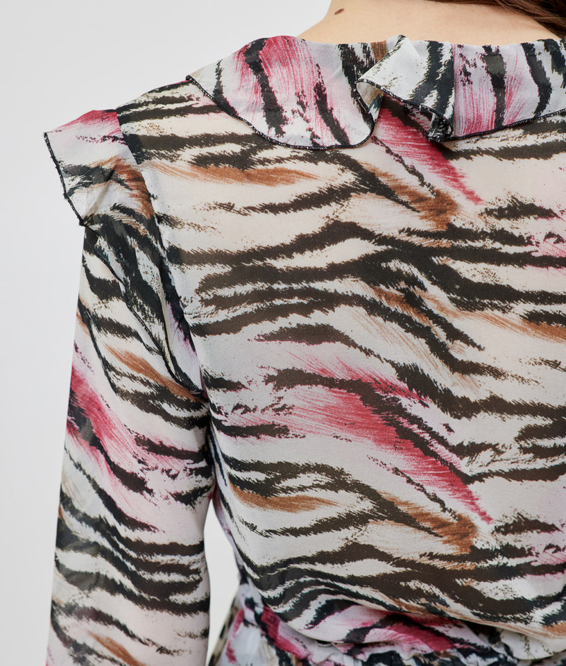 VALENTINA TOP ZEBRA