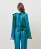 VALENTINA TOP AQUA GREEN