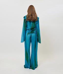 VALENTINA PANTS AQUA GREEN