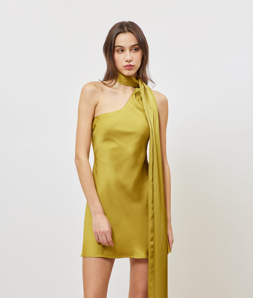 SERENA DRESS OLIVE