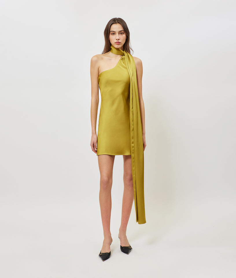 SERENA DRESS OLIVE