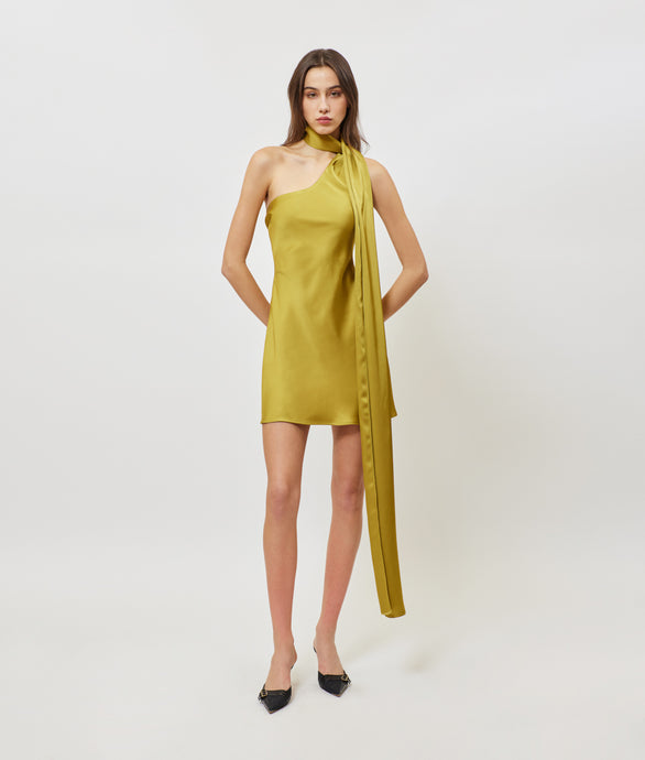 SERENA DRESS OLIVE