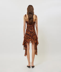 ANYA PRINTED DRESS ANIMAL