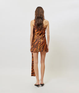 SERENA PRINTED DRESS ANIMAL