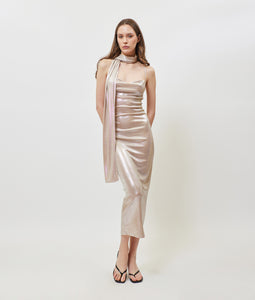 SYLVA DRESS NUDE