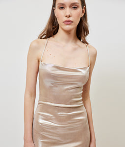 SYLVA DRESS NUDE