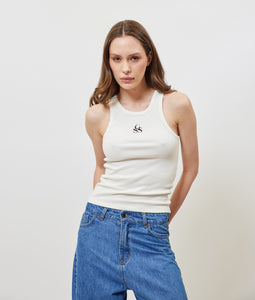 SIENNA TANK TOP OFF WHITE