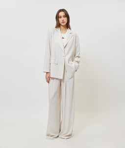 JOSEFINE PANTS OFF WHITE STRIPES