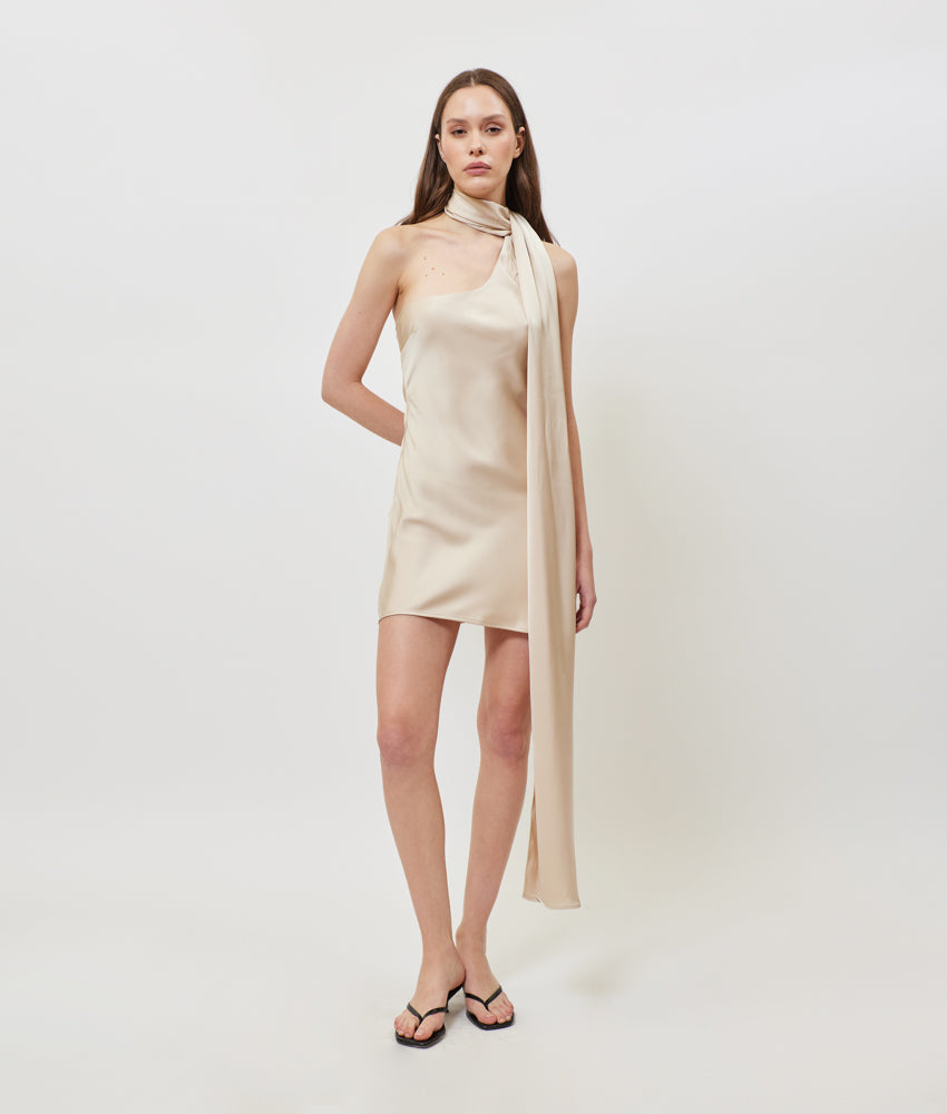 SERENA DRESS VANILLA