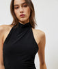 JULES TURTLENECK TOP BLACK