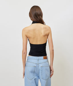 JULES TURTLENECK TOP BLACK