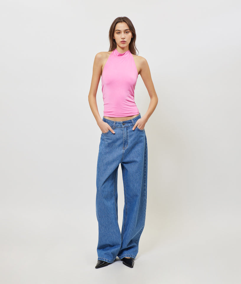 JULES TURTLENECK TOP PINK