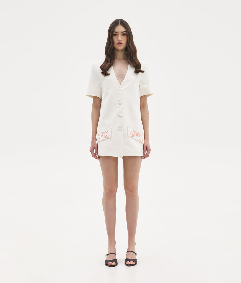 BEGONIA BLAZER OFF WHITE