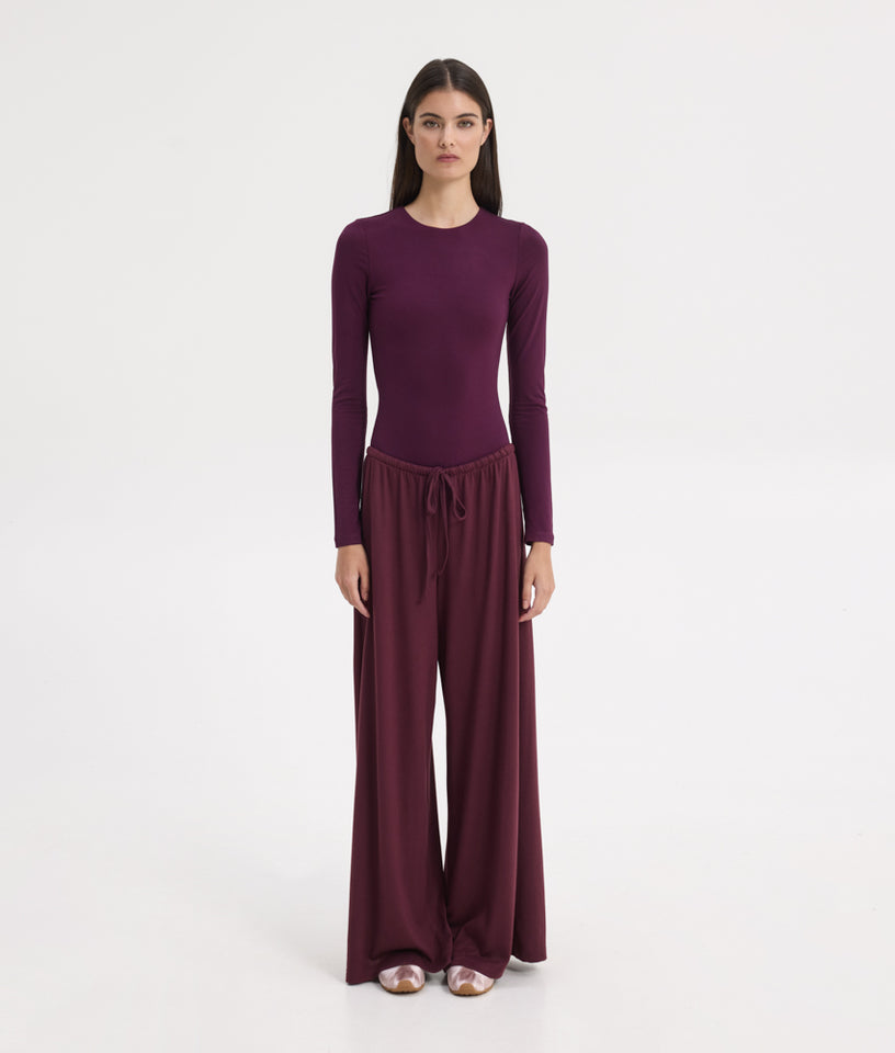 EMMA PANTS BORDEAUX