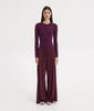 EMMA PANTS BORDEAUX