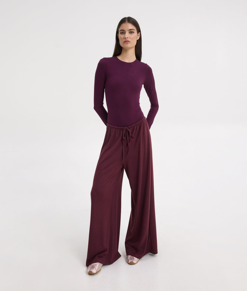EMMA PANTS BORDEAUX