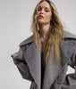LESLY COAT GREY