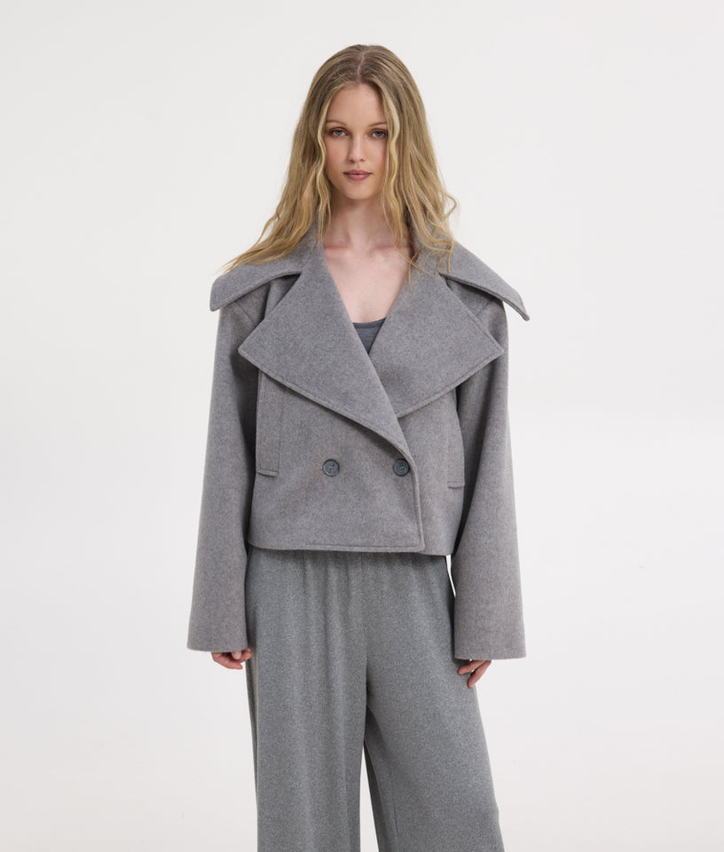 LESLY COAT GREY